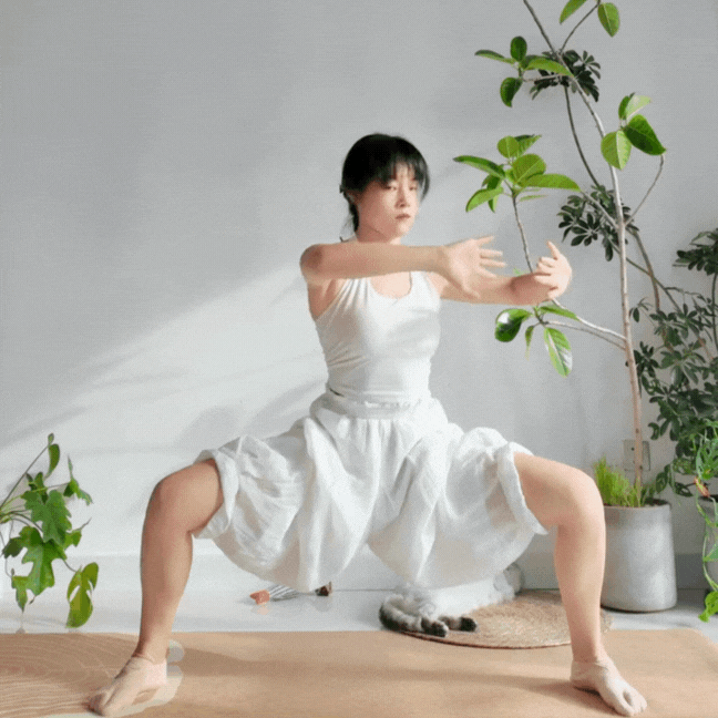 古法健身操 (圖片來源:RED@自律一隻猫)