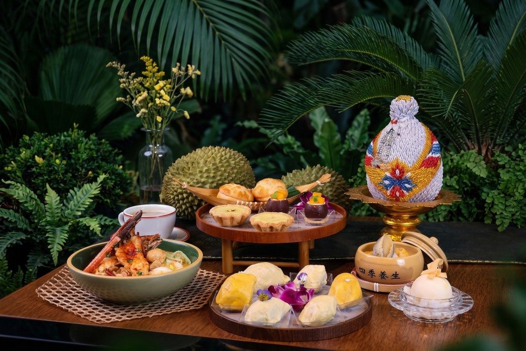 酒店下午茶 經典椰香榴槤下午茶(圖片來源:The Market)