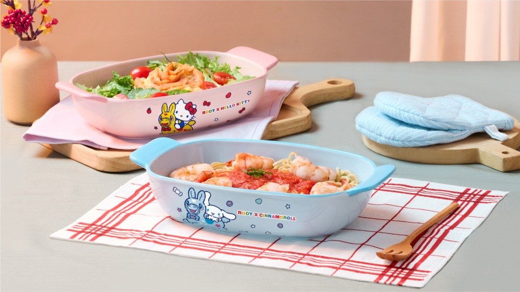 Sanrio Characters 限量版「新春如意陶瓷焗盤 」!(圖片來源:7-Eleven)