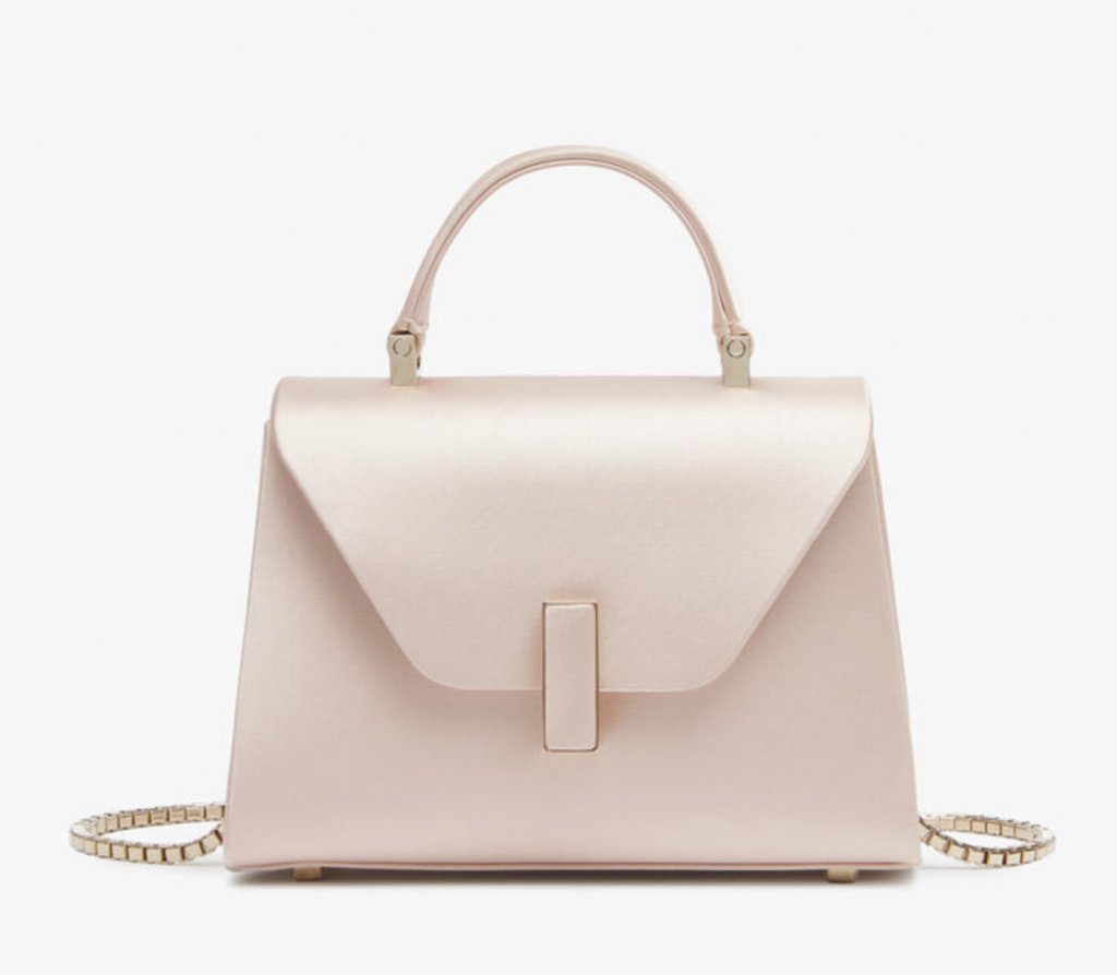 女朋友禮物 Valextra Iside Satin Top Handle Micro Bag HK$ 34,800(圖片來源:Valextra)