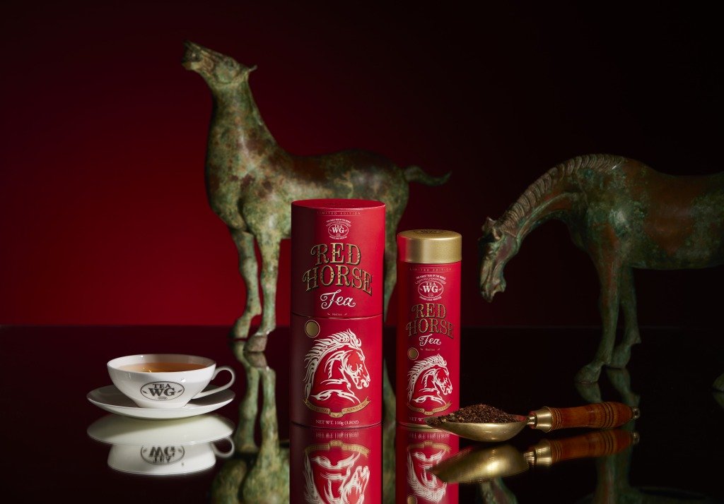賀年禮盒 Tea WG 推出赤馬迎禧茶(Red Horse Tea)HK$388(110克)!(圖片來源: Tea WG)