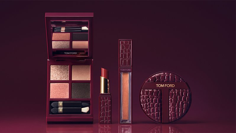 情人節 魅慾無花果限定版彩妝系列打造超吸睛誘人美妝,以最佳狀態跟男神約會。(圖片來源:TOM FORD BEAUTY)