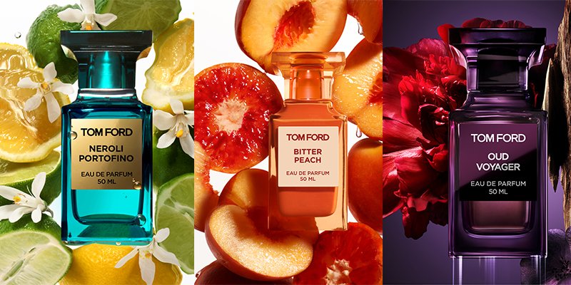 情人節 Figue Érotique x Neroli Portofina呈現性感與純淨的迷人對比;Figue Érotique x Bitter Peach香氣交織出成熟與甜美並存;Figue Érotique x Oud Vogager營造飽滿而濃郁的冬季氛圍!(圖片來源:TOM FORD BEAUTY)