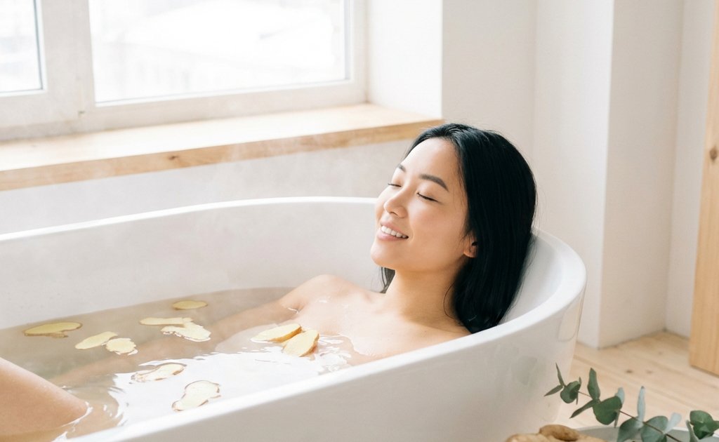 薑汁泡澡｜中醫教路8大暖宮排毒功效！告別手腳冰冷經痛宮寒附DIY教學及禁忌