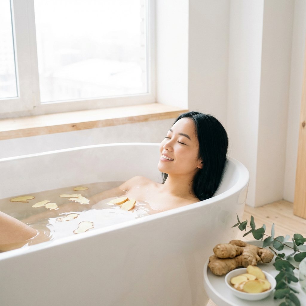 薑汁泡澡暖宮排毒！中醫拆解薑汁8大神奇功效！告別手腳冰冷/經痛/宮寒