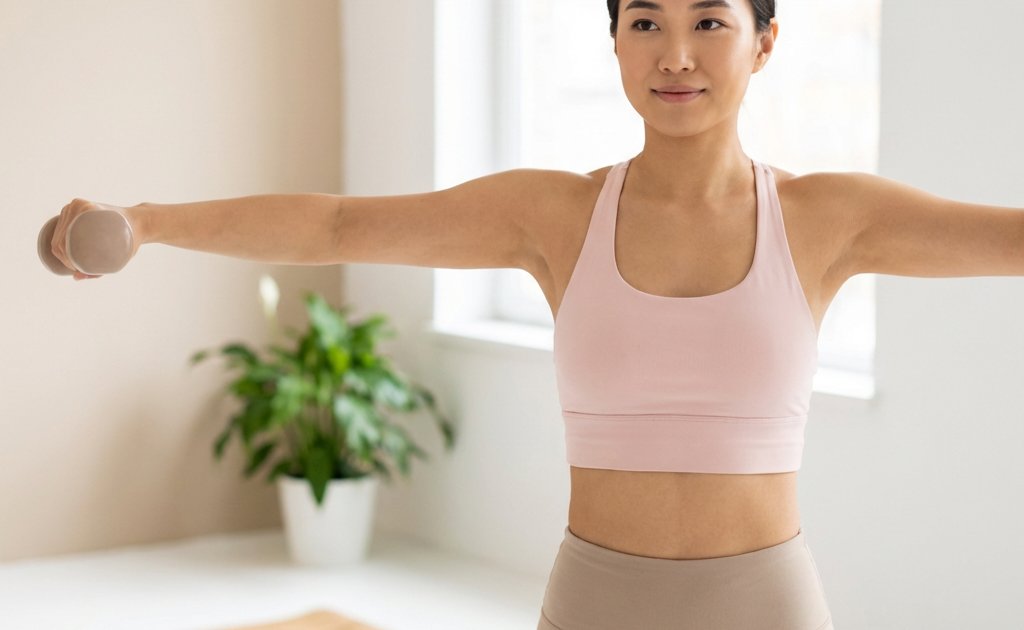 副乳怎麼減⼁告別腋下贅肉！醫生教路8大瘦副乳運動居家必學懶人操