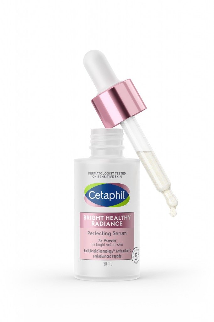 保濕精華 Cetaphil 舒特膚透亮抗敏全效淨斑精華(圖片來源:Cetaphil)