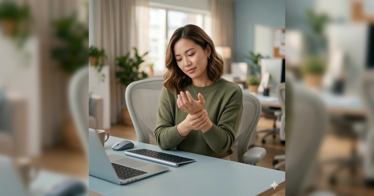 8大自救法預防滑鼠手 網球肘！骨科醫生教你告別辦公室手腕痛