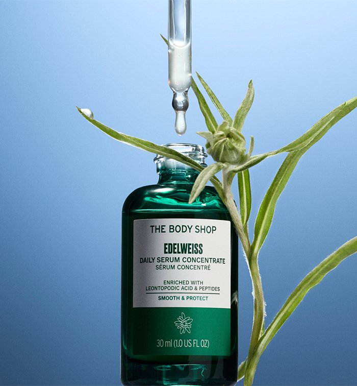 The Body Shop創立50週年 活出不羈本性！「雪絨花抗氧活肌精華」榮獲第24屆Beauty and Wellness Awards「最喜愛的抗氧精華」