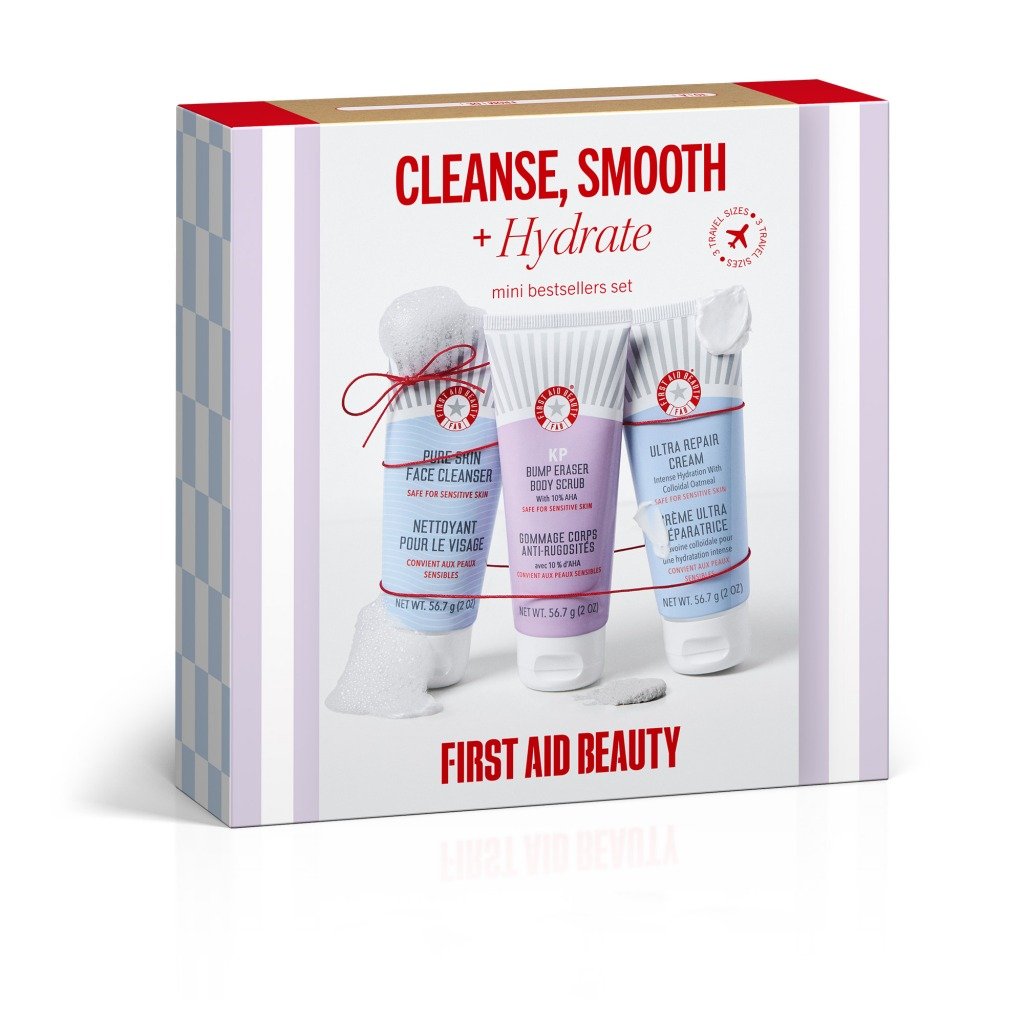 SOGOThankfulWeek 買一送一:First Aid Beauty 面部與身體暢銷迷你套裝HK$249 (價值 HK$498)(圖片來源:First Aid Beauty)
