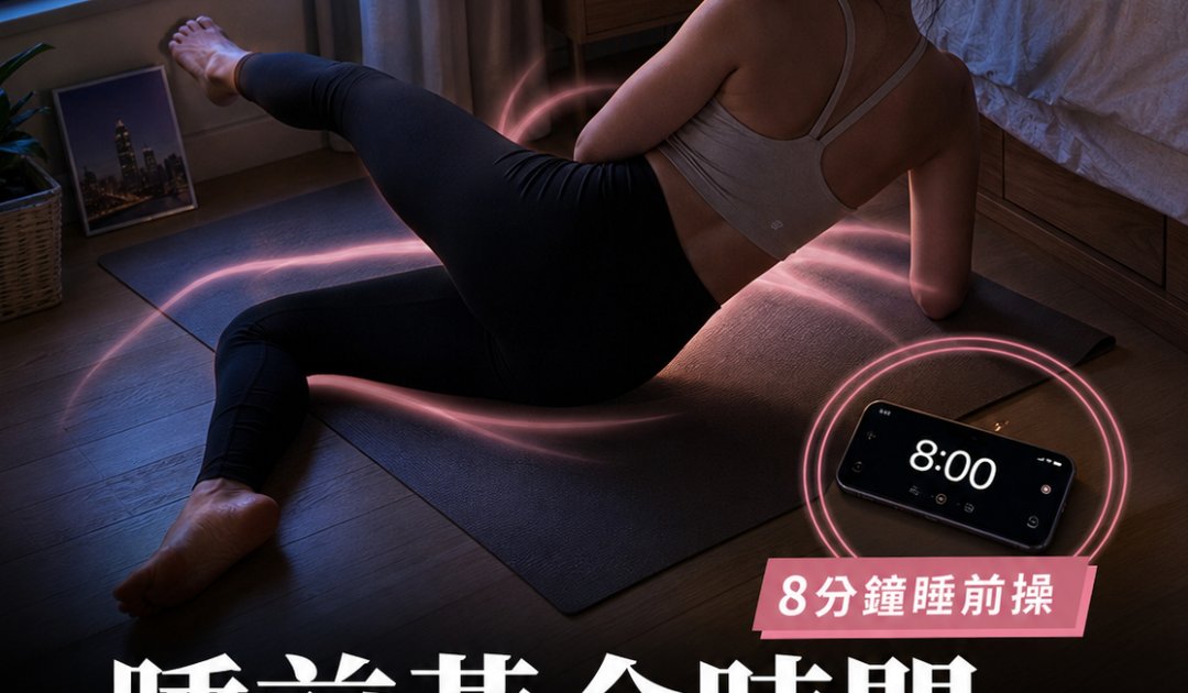 睡前燃脂習慣丨健身達人推薦8個高效動作 瞓住瘦不是夢！