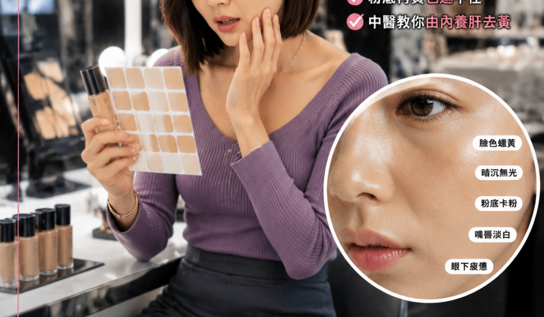 皮膚暗黃養肝茶｜中醫推薦8款去黃食材！告別黃面婆必飲3款茶療食譜