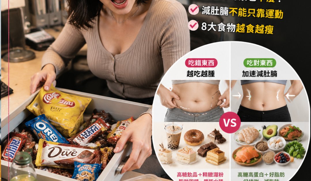 檸檬酵素每月減8kg？營養師拆解減肚腩迷思 推薦8大「剷平小腹」燃脂食物！