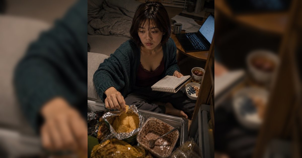 情緒性進食點控制？心理學家教8招KO「壓力肥」！附靜觀飲食法+疏肝食療