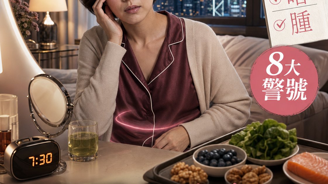 慢性發炎丨瞓極都攰肚腩纏身？醫生揭8大警號！即跟10大抗炎食物清單自救