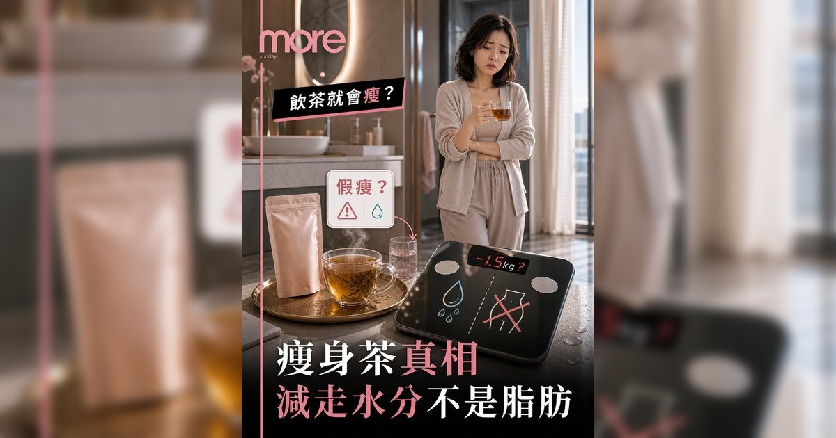 瘦身茶真有效？醫生拆解5大減肥陷阱與副作用丨飲完狂瀉≠燃脂！