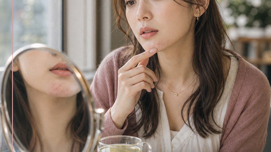 下巴暗瘡反覆生唔停？皮膚科醫生推介8大「滅痘」食物丨拆解荷爾蒙失調成因＋護理禁忌