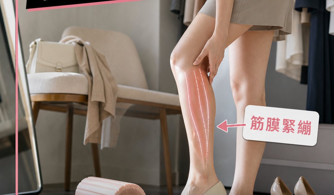 告別蘿蔔腿！物理治療師教6招瘦小腿運動丨拆解小腿粗壯3大元兇：脂肪肌肉筋膜緊繃