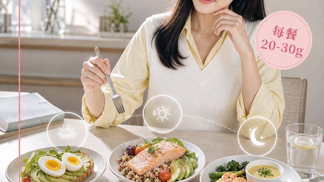 一日三餐蛋白質點分配最好？丨營養師教你黃金比例食法 8款高蛋白食物推薦 踢走肌肉流失愈食愈瘦！