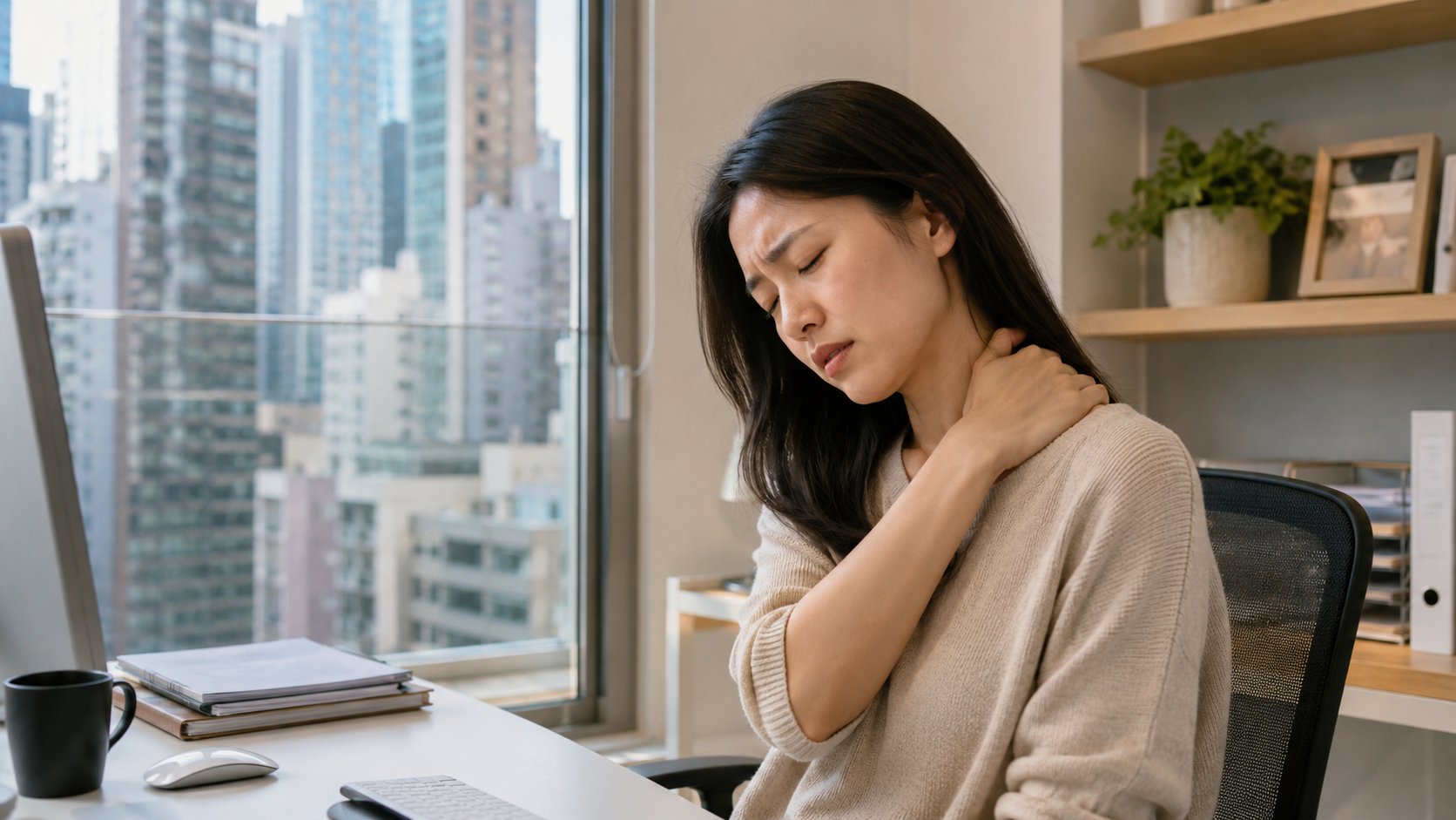 成日肩頸痠痛？物理治療師 教你5個沖澡時簡單動作 善用碎片時間 放鬆繃緊肌
